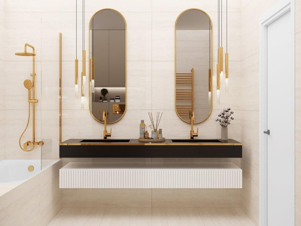 Керамогранит Quasar Кремовый Сатинированный Карвинг 60x120 от Laparet