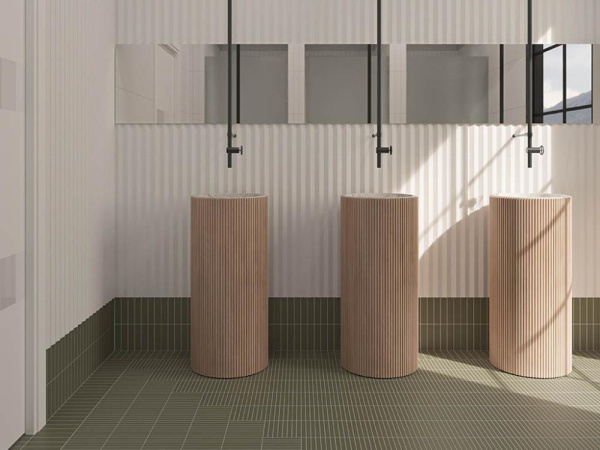 Керамогранит RASTER LINES S CLAY (131400) 15x15 от WOW (Испания)