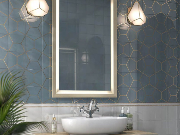 Бордюр Витраж PFG010 белый 2x15 от Kerama Marazzi (Россия)