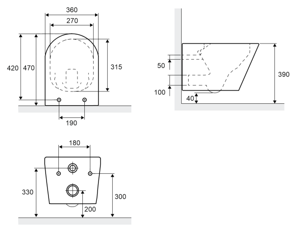 Унитаз подвесной EXCELLENT Joker Flash Rim
