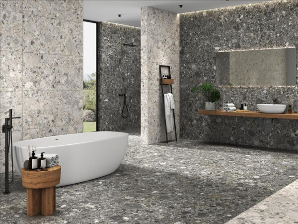 Керамогранит Inlay Dark Pul. Rect. 60x120 от STN Ceramica (Stylnul) (Испания)