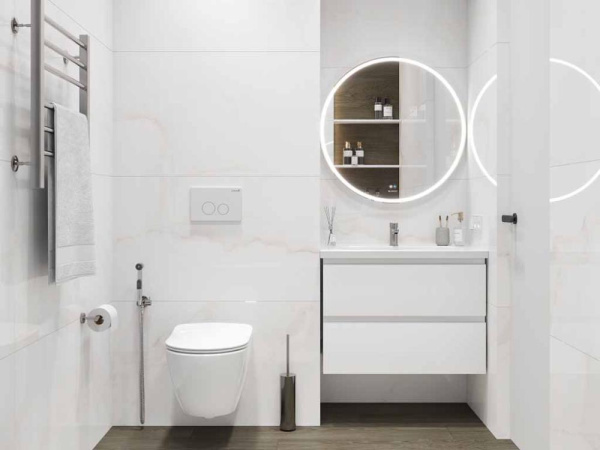 Керамогранит Onyx Imperator White белый Полированный 60x120 от Ceradim (Индия)