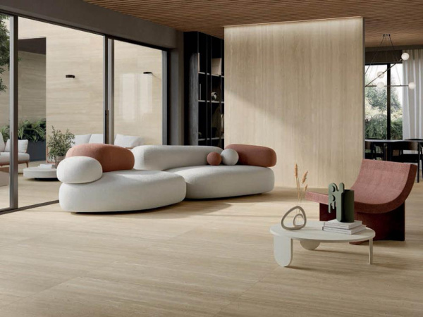 Керамогранит SENSI ROMA CREAM ANT RET (PF60012724) 120x120 от ABK Ceramiche (Италия)