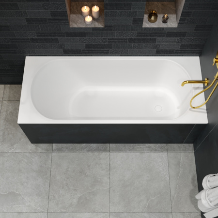 Ванна WHITECROSS Gin 170x70 (белый мат) иск. камень