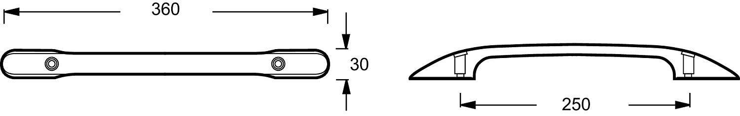 RUB Ручки E75114-CP DIAPASON/MELANIE