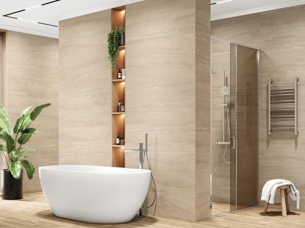 Керамогранит Tivoli Avorio матовый карвинг (8080TIV01M) 80x80 от LCM (Индия)