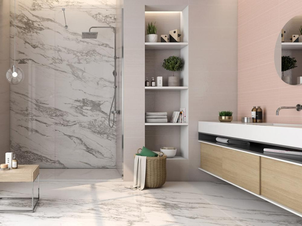 Керамогранит MARBLES CR.NIRO White полированный 60x120 от Pamesa (Испания)