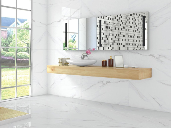 Керамогранит A0KB AA0A Calcatta white polished 59.7x119.8 от Goldis Tile (Иран)