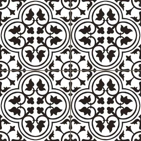 Керамогранит HAMPTON Black Pre. 45x45 от Prissmacer (Испания)