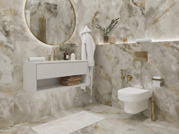 Керамогранит Cork Beige Punch-Carving (PC207) 60x120 от Primavera (Индия)