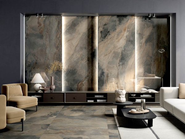 Плинтус Battiscopa Deep Stone Beige Nat Ret (204079) 7x60 от AVA Ceramica (Италия)