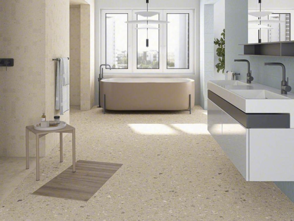 Керамогранит PANGEA Janty-R AB|C Crema 120x120 от Vives Ceramica (Испания)
