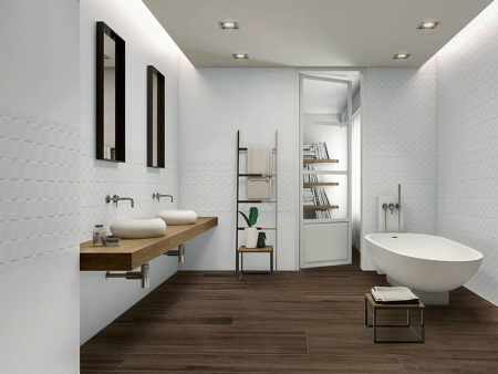 Настенная плитка SATEN BLANCO 35x90 от La Platera (Испания)