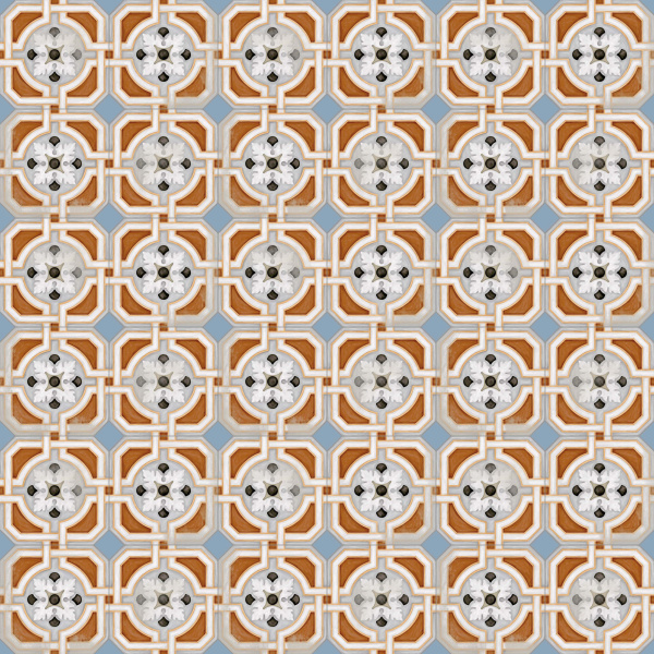 Декор Octogono Zimer Multicolor 20x20 от Vives Ceramica (Испания)