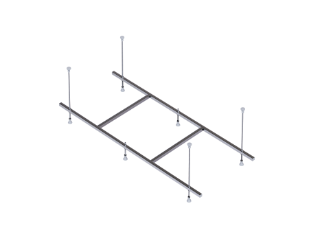 Сборный каркас к ванне Мия 120см (шпильки)
