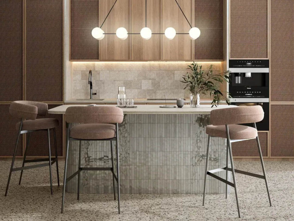 Декор Фес бежевый светлый глянцевый (KMD3STA001BN) 15x15x0.77 от Kerama Marazzi (Россия)