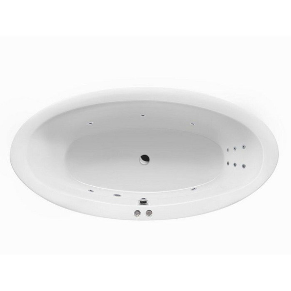 Ванна EXCELLENT Lumina 190x95 "LINE" (хром)