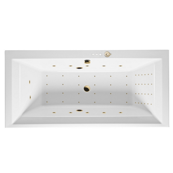 Ванна EXCELLENT Crown Grand 190x90 "NANO" (золото)