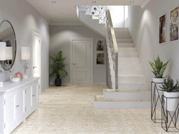 Фронтальная ступень Woodhouse светло-бежевый (A-WS4O306\J) 29.7x59.8 от Cersanit (Россия)