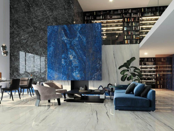 Керамогранит Marvel Dream Black Atlantis Lappato (AO3R) 120x240 от Atlas Concorde (Италия)