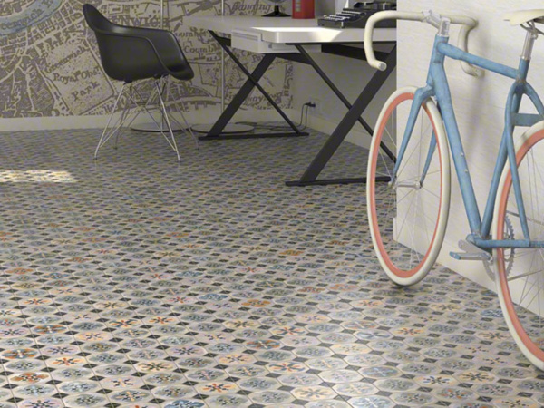 Напольная плитка Harrow Grafito 31.6x31.6 от Vives Ceramica (Испания)