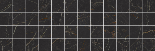 Royal Декор мозаичный чёрный MM60074 20х60