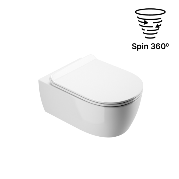 Унитаз подвесной EXCELLENT Doto Pure Rim 54 Spin
