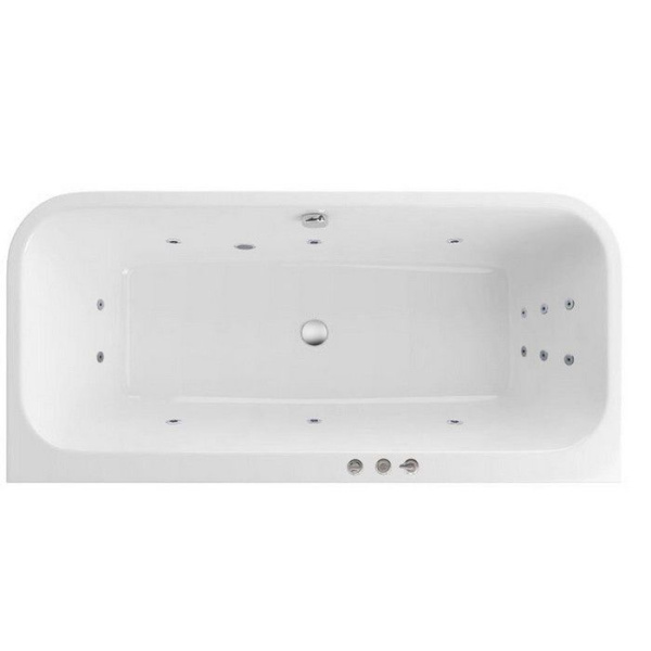 Ванна EXCELLENT Arana 180x85 "SMART" (хром)