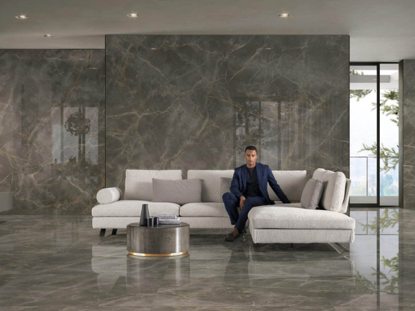 Спецэлемент Marvel X Calacatta Apuano Battiscopa Sag. Dx Lappato (AGGV) 7.2x30 от Atlas Concorde (Италия)