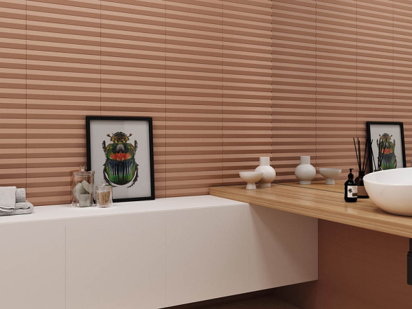 Настенная плитка FACES LISO BONE (131515) 5x40 от WOW (Испания)