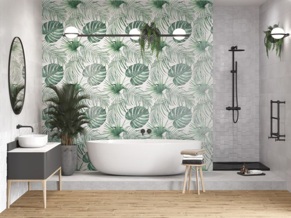 Настенная плитка Bosco Verticale серый (BVU091D) 25x75 от Mei (Германия)