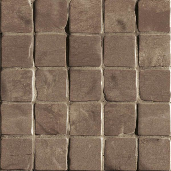 Мозаика Foussana Mud mosaico (чип 6x6) 30x30 от Vallelunga Ceramica (Италия)