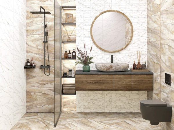 Настенная плитка Sandy Marmo (WT15SAD11R) 24.6x74x9.8 от Delacora (Россия)