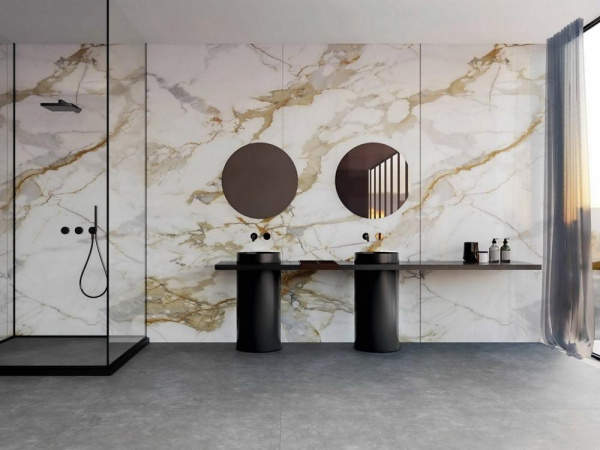 Керамогранит Calacatta Gold Italy Matt (12 мм) (MN034AY321612) 160x320 от Moreroom (Китай)