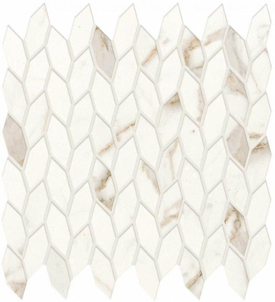 Мозаика Marvel Shine Calacatta Prestigio Mos. Twist Silk (A4WP) 30.5x30.5 от Atlas Concorde (Италия)