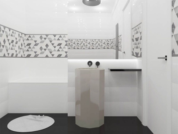 Декор MAGICA BLANCO 25.1x70.9 от Керлайф (Россия)