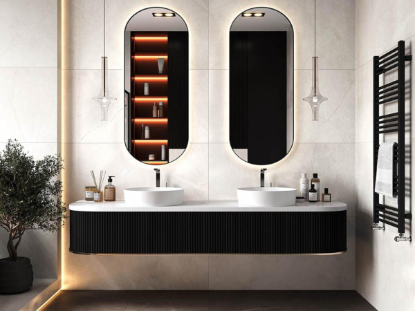 Керамогранит Splash Grey серый Сатинированный Карвинг 60x120 от Laparet