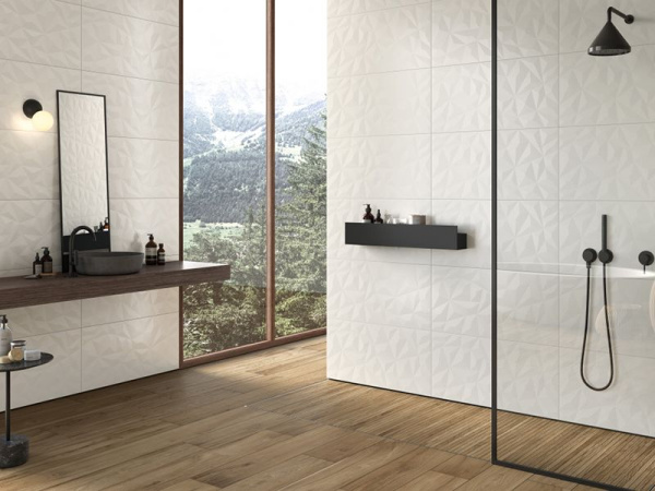 Вставка 3D А.Е. WHITE SPIGOLO A.E. 1x1 от Italon (Россия)