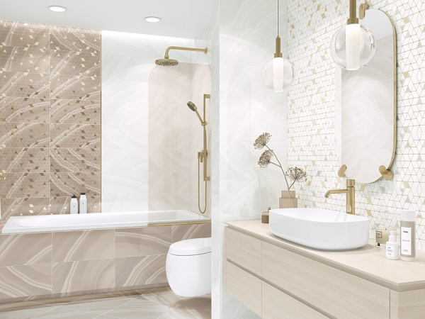 Декор Resort Dark Gold (DW9RES21) 24.9x50x7.5 от AltaCera (Россия)