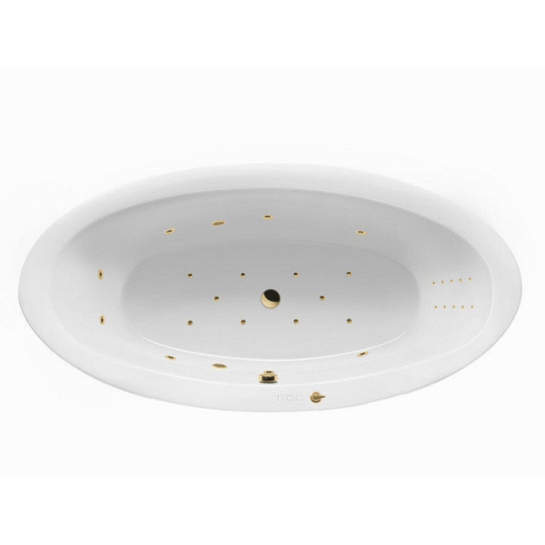 Ванна EXCELLENT Lumina 190x95 "ULTRA NANO" (золото)