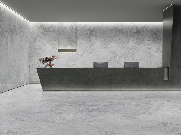 Керамогранит Calacatta Grey Silk (6 мм) (MN293AR321606) 160x320 от Moreroom (Китай)