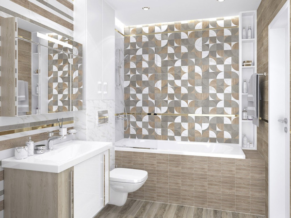 Мозаика Arctic серый 20x30 от Laparet