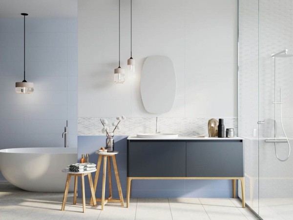 Вставка Trendy точки черный TY2U231-63 25x75 от Mei (Германия)