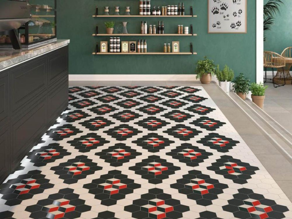 Керамогранит Кальсада красный натуральный (SG1009N) 10.4x12x7 от Kerama Marazzi (Россия)