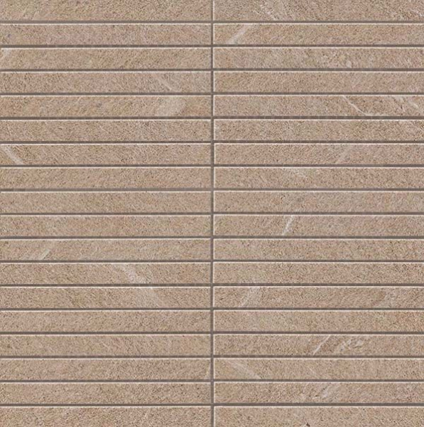 Мозаика керамогранит Marvel Stone Desert Beige Mosaico Bacchetta (AS4I) 30x30 от Atlas Concorde (Италия)