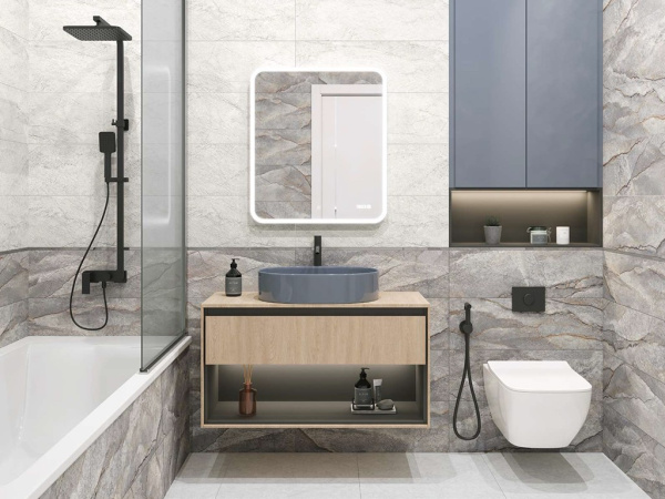 Настенная плитка Nebraska Crema (WT15NBR01R) 24.6x74x9.8 от Delacora (Россия)