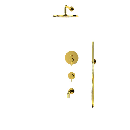 Система для ванны скрытого монтажа WHITECROSS Y YSET07GL (золото)