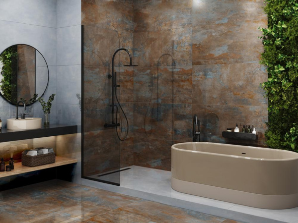 Керамогранит Iron Gray полированный (60120IRN15P) 60x120x0.7 от LCM (Индия)