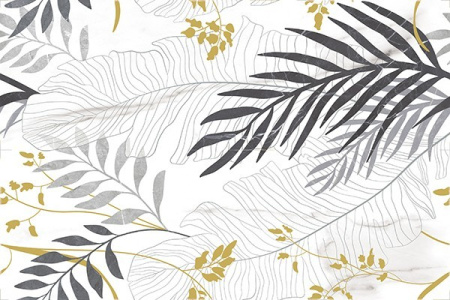 Панно White stream белый (16518) 50x75 от Mei (Германия)