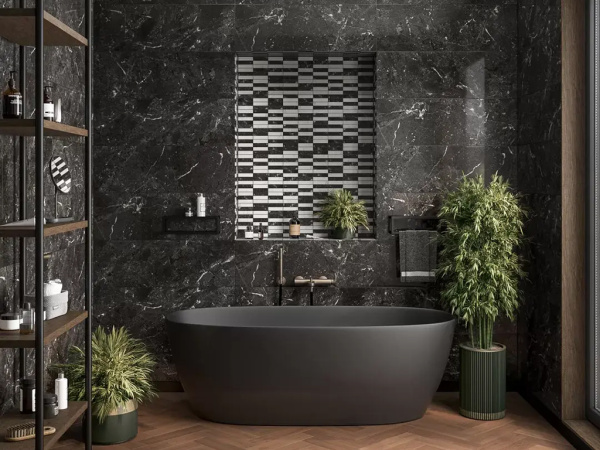 Бордюр Тубкаль белый глянцевый обрезной (KMB3STA002BR) 30x7.2x0.9 от Kerama Marazzi (Россия)